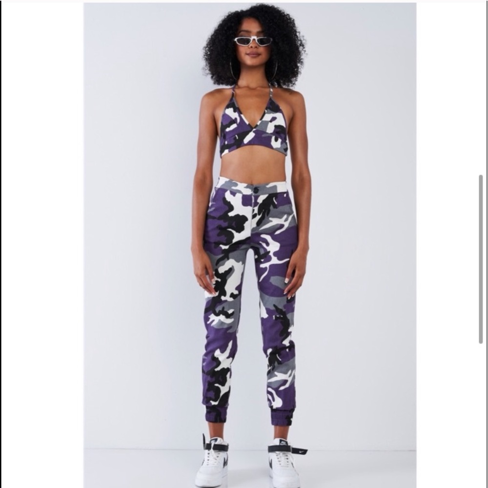 Purple Camo Set